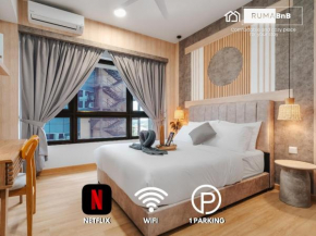 Japandi 1BR Agile Bukit Bintang by RumaBnB